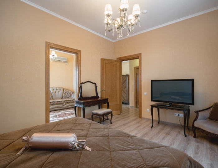 Люкс 2-местный 3-комнатный корп.1 (вид на море) - Санаторий «Нижняя Ореанда» Ореанда