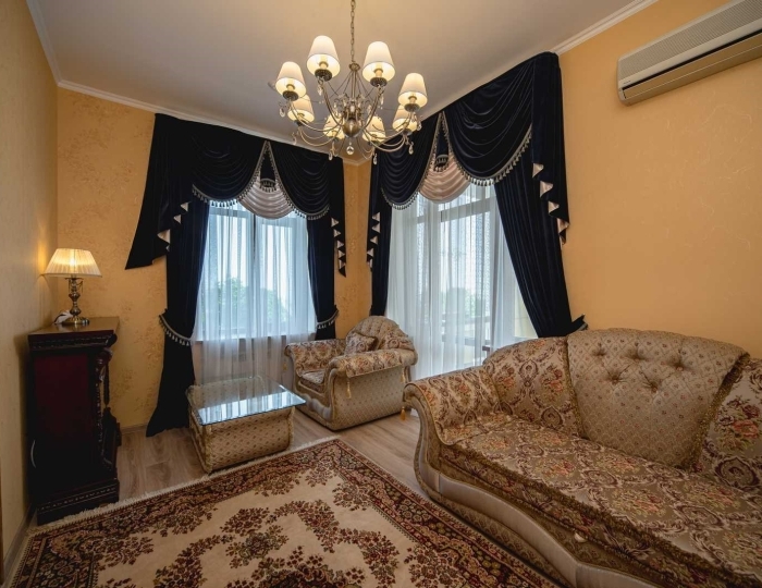 Люкс комфорт 2-местный 3-комнатный корп.1 (вид на море) - Санаторий «Нижняя Ореанда» Ореанда