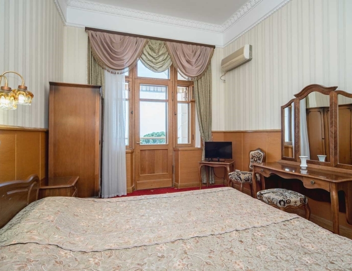 Стандартный 1-местный 1 категории без балкона корп.1 (вид на парк) - Санаторий «Нижняя Ореанда» Ореанда