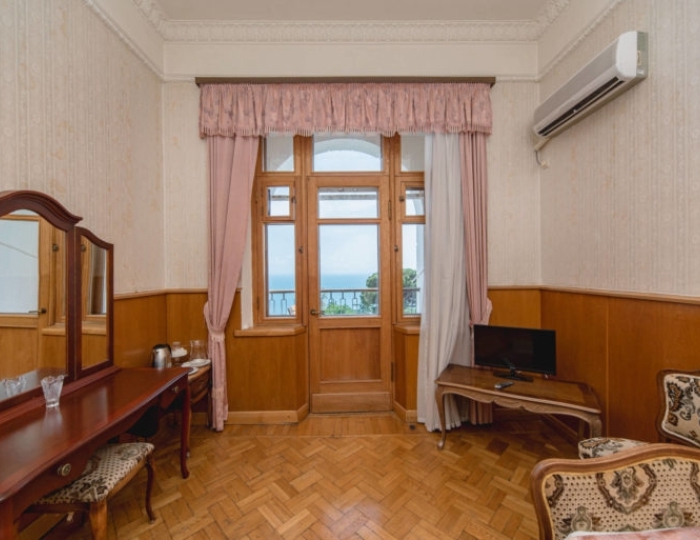 Стандартный 1-местный 1 категории корп.1 (вид на море) - Санаторий «Нижняя Ореанда» Ореанда