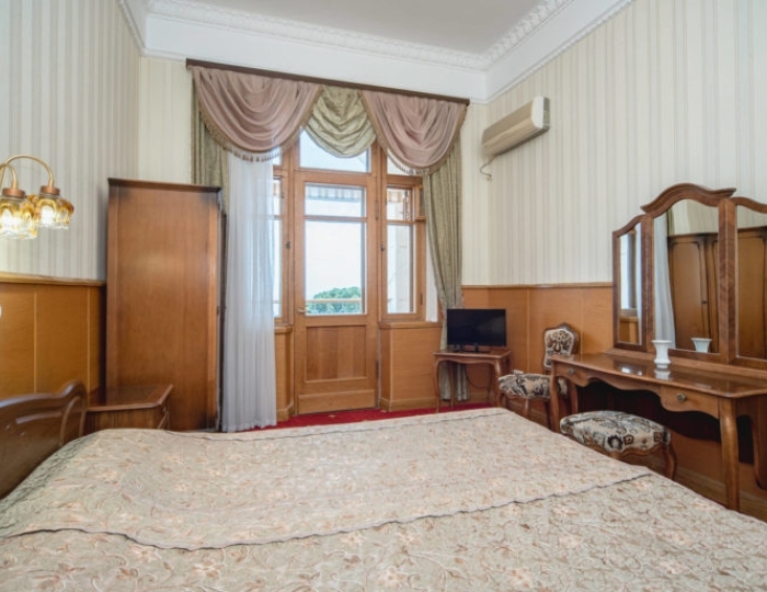 Стандартный 2-местный 1 категории 1-комнатный корп.1 (вид на море) - Санаторий «Нижняя Ореанда» Ореанда