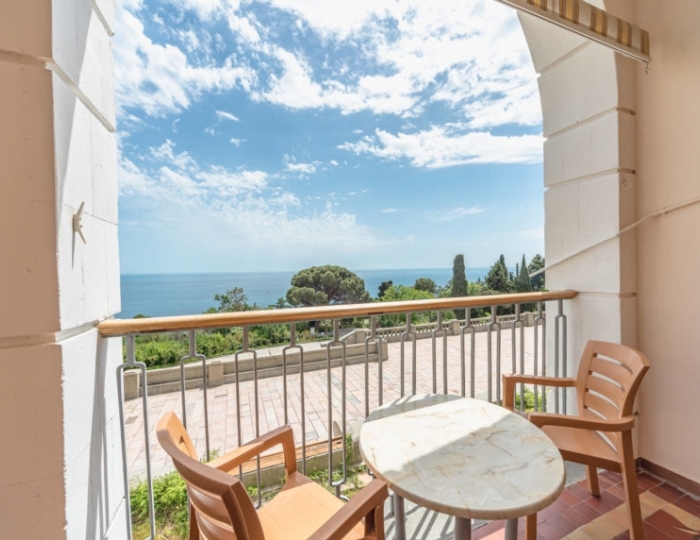 Стандартный 2-местный 1 категории 1-комнатный корп.1 (вид на море) - Санаторий «Нижняя Ореанда» Ореанда