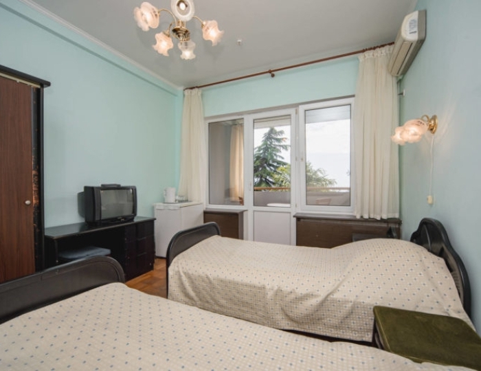 Стандартный 2-местный 1-комнатный 1 категории Дачи 4,5 - Санаторий «Нижняя Ореанда» Ореанда